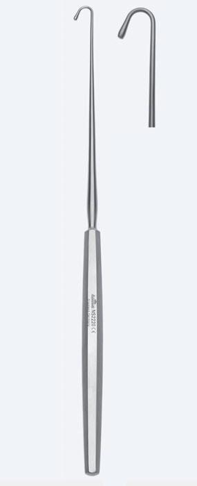 Гачок (ретрактори) для фістули, "Lange", тупокінцеві, тонкі, загальна довжина 230 мм, 9 1/8". Бренд - Asanus Medizintechnik Gmb, Німеччина